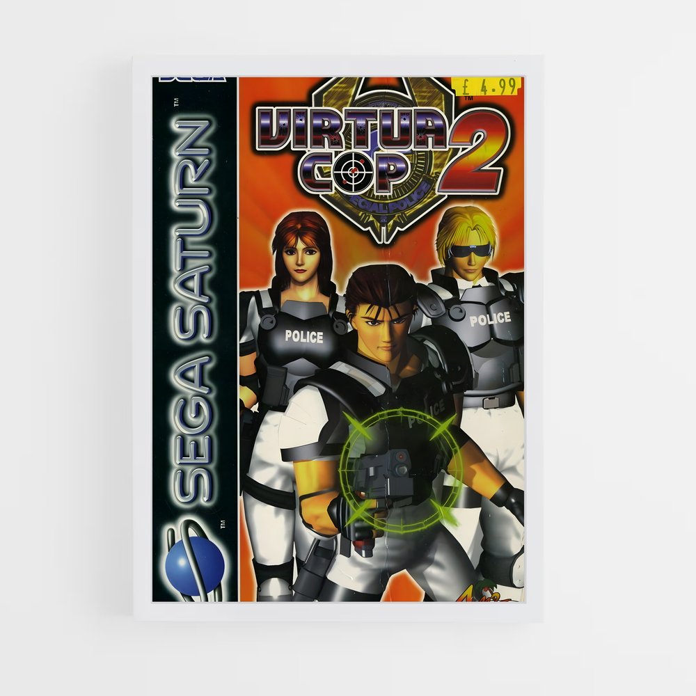Poster Turbo Charge – affiche Consoles (vue 3)